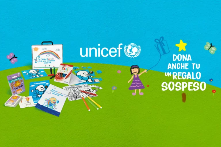 Torna il ‘regalo sospeso’ di UNICEF e Clementoni per i bambini italiani e del mondo