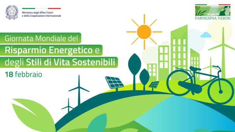 ‘Farnesina Verde’, buone pratiche nella Giornata mondiale del risparmio energetico