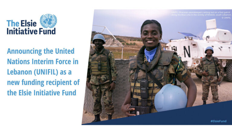 UNIFIL receives funding to foster women’s participation in peacekeeping