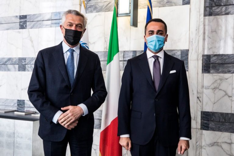 Grandi incontra Draghi, Di Maio, Lamorgese: in cantiere nuove iniziative con UNHCR