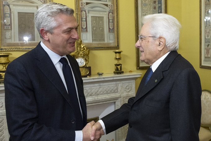 UNHCR: Filippo Grandi da Mattarella, ‘Grazie per il sostegno italiano ai più vulnerabili’