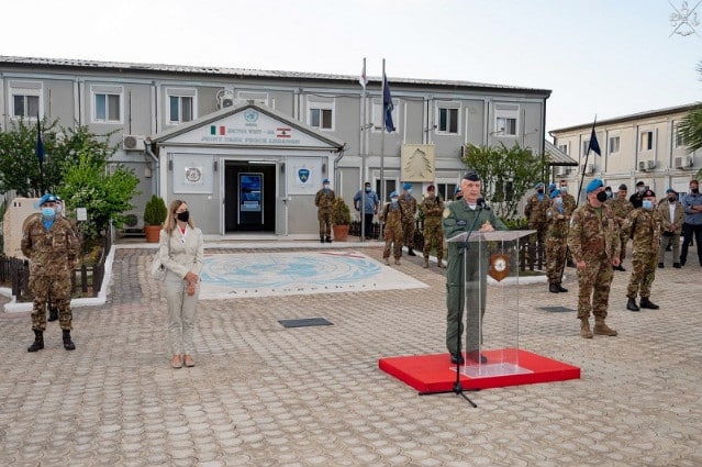 UNIFIL: Capo di stato maggiore Difesa Vecciarelli visita contingente italiano