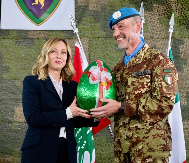 Libano sud: Meloni in visita ai caschi blu UNIFIL, ‘Avete un ruolo fondamentale’