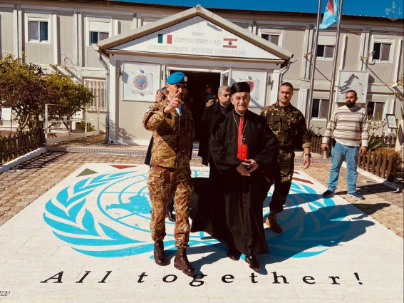 UNIFIL: Libano, visita del Patriarca di Antiochia ai caschi blu italiani