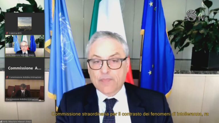 Hate speech: Massari a Commissione Senato, Italia rafforzera’ impegno