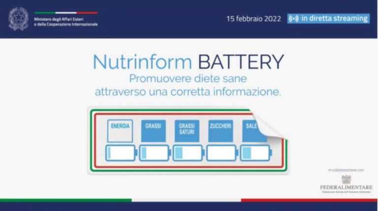 Nutrinform vs Nutriscore: the Italian labelling system launched in Rome