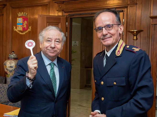 Sicurezza stradale: Jean Todt (inviato Onu) incontra direttore polizia stradale Pomponio