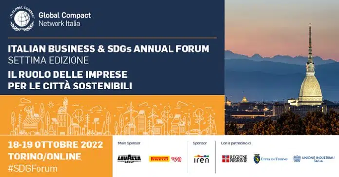 Agenda 2030: a Torino il Forum sul contributo del settore privato ai 17 Obiettivi