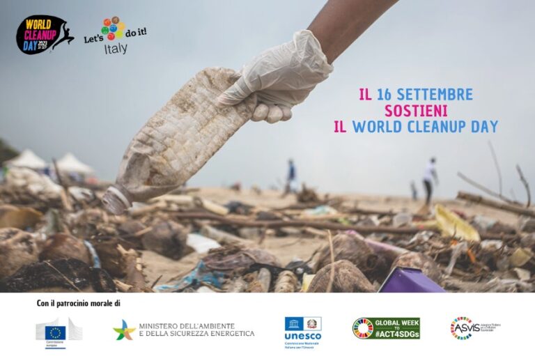 World Cleanup Day: in Italia da sabato con ‘Let’s do it Italy’, Unesco e Asvis migliaia di volontari