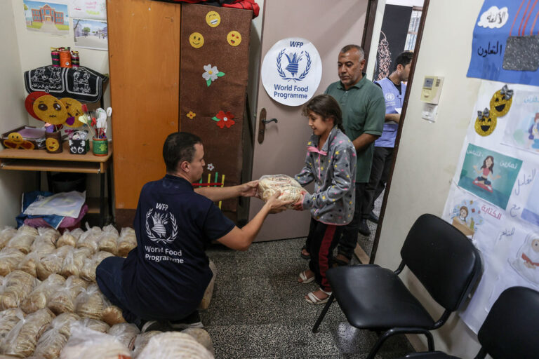 Guerra Israele-Hamas: WFP lancia operazione di emergenza per assistenza alimentare