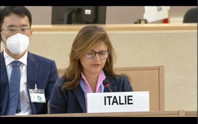 Afghanistan: Italy in Geneva reiterates its deep concern for the situation of human rights