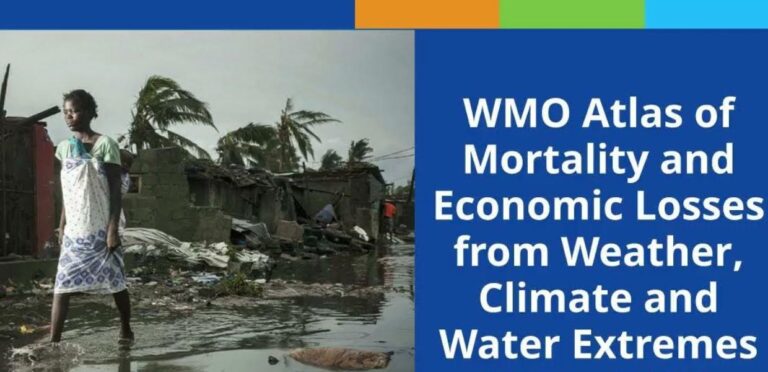 Clima: Onu, in 50 anni 12mila disastri meteo nel mondo e due milioni di morti