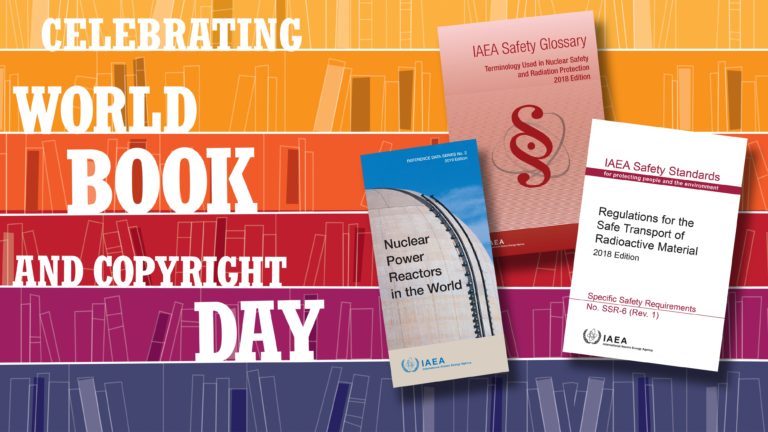 IAEA marks World Book Day with three most popular publications